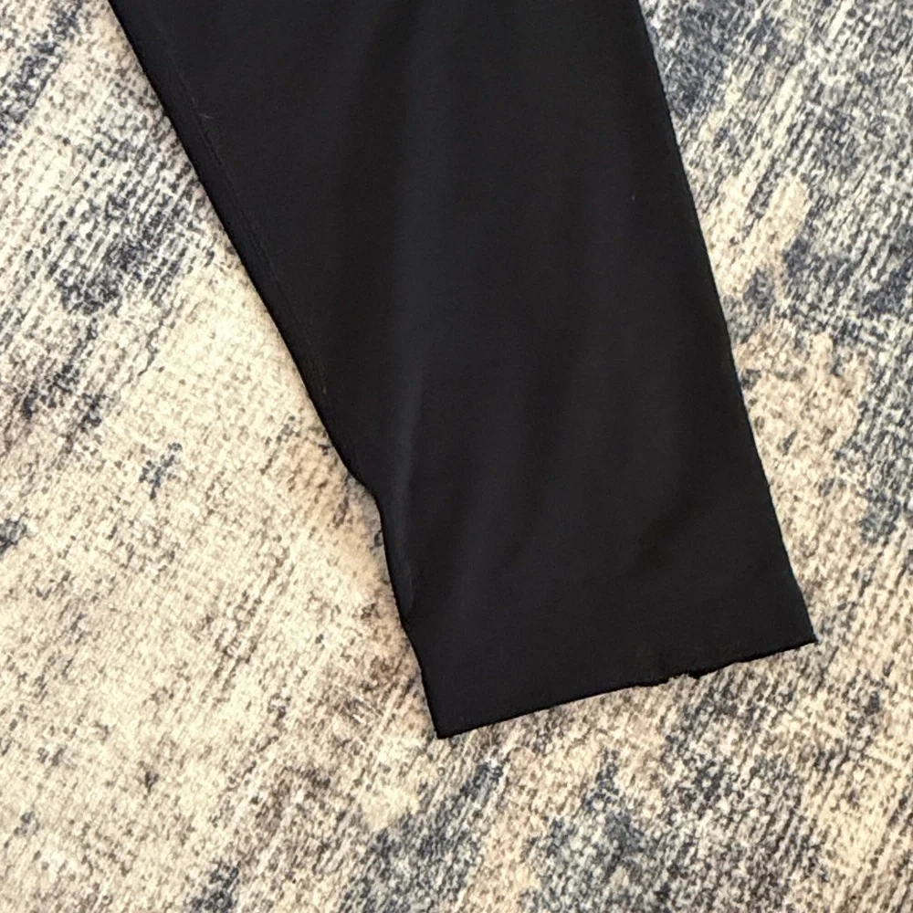Nike Men's Black Joggers with Silver Logo